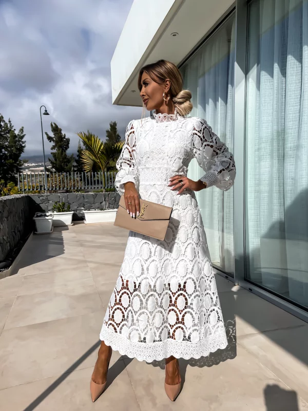 KAREN™ | Elegant Lace Maxi Dress