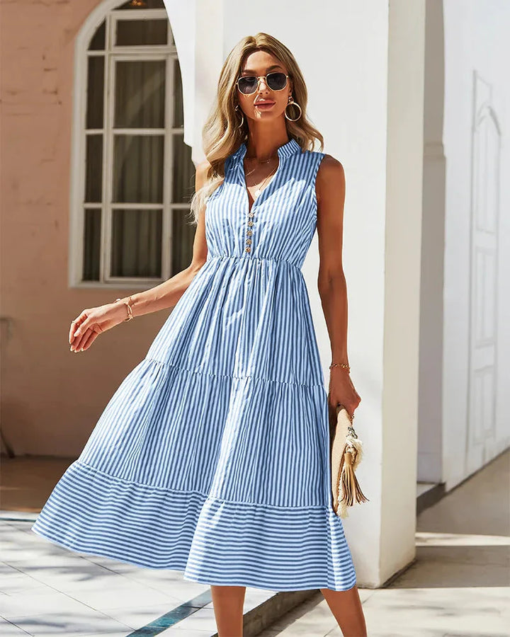 ALESSIA™ | Striped Summer Dress