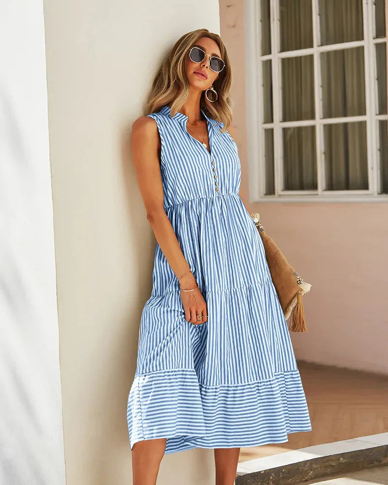 ALESSIA™ | Striped Summer Dress